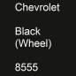 Preview: Chevrolet, Black (Wheel), 8555.